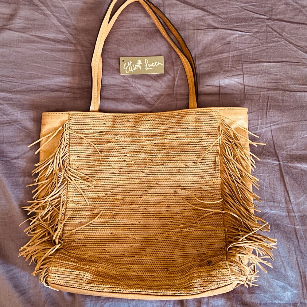 Elliott Luca leather shoulder bag